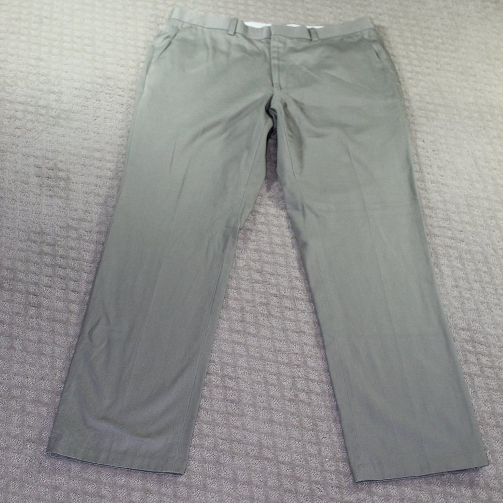 Perry Ellis Light Olive Green Tailored Fit Pants 36x34